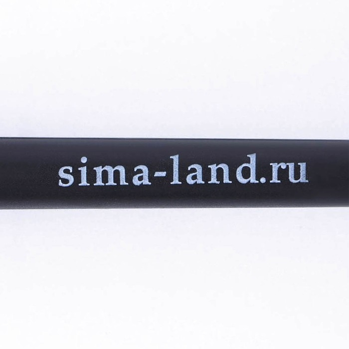 Ручка прикол колокольчик шариковая на открытке на выпускной &laquo;Выпускник&raquo; синяя паста 0.8 мм