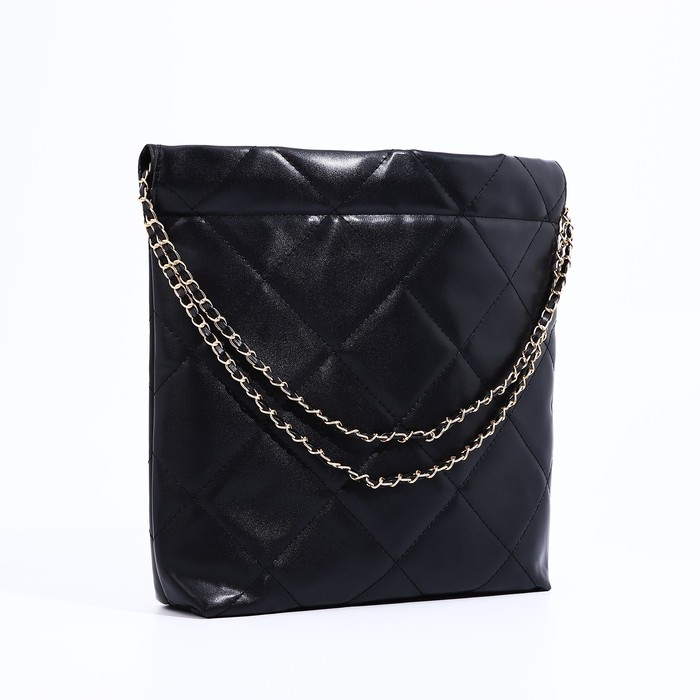 Сумка-мешок без застёжки, цвет чёрный Сумка-мешок без застёжки, цвет чёрный