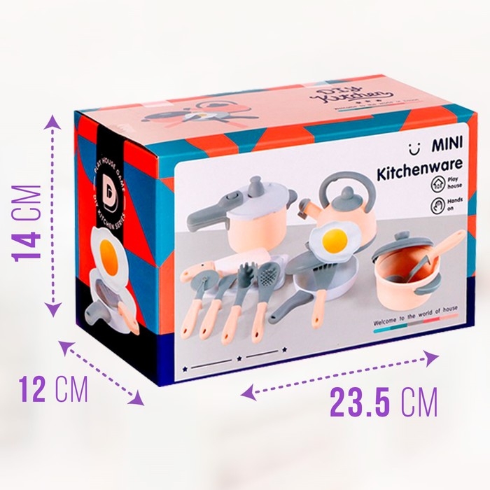 Набор посуды &laquo;Шеф-повар&raquo; в коробке