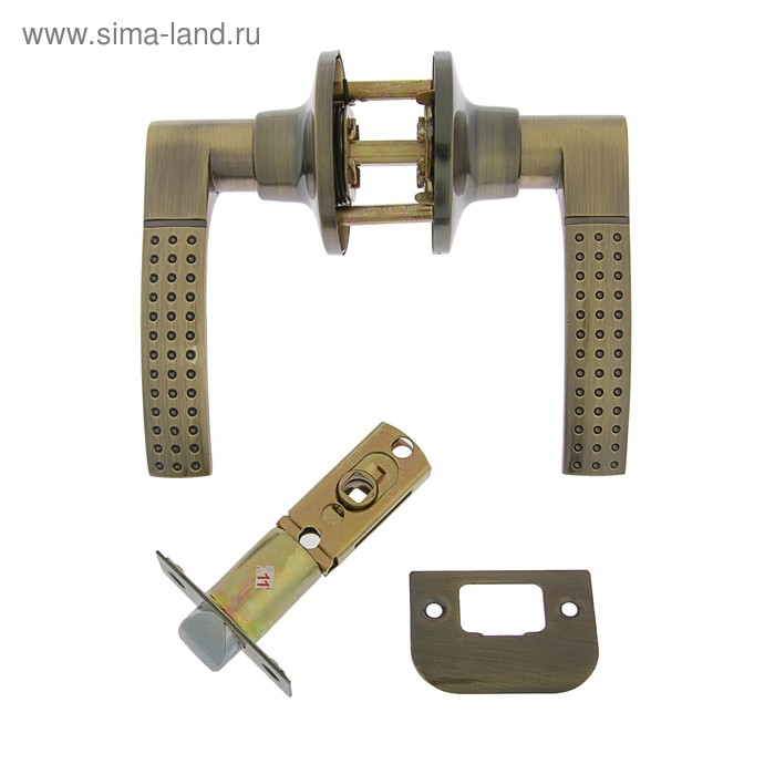 Защелка 2101, пустая, цвет бронза