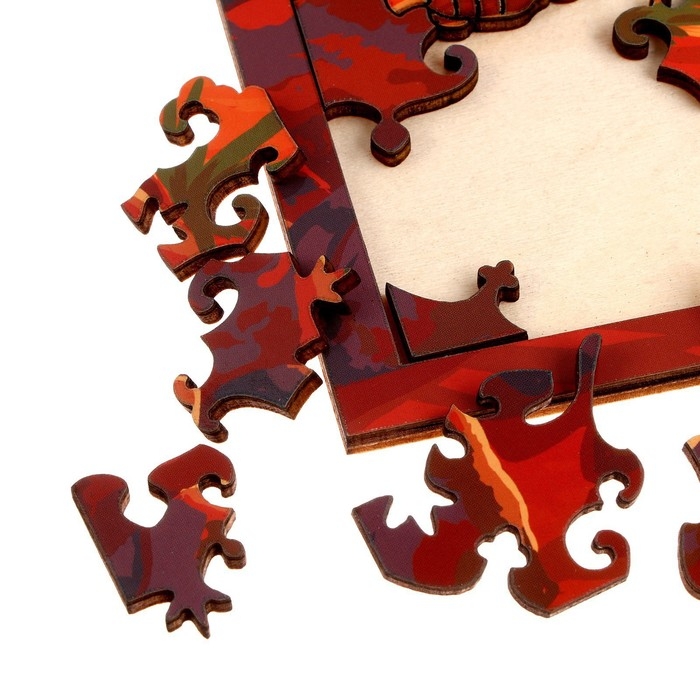 Пазлы деревянные фигурные &laquo;Закат на море&raquo;, 168 элементов