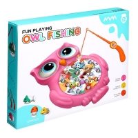 Рыбалка магнитная &laquo;Совушка&raquo;, 20 рыбок, 2 удочки