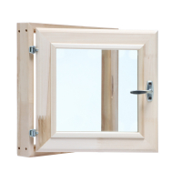 Окно, 40&times;40см, двойное стекло ЛИПА