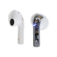 Наушники беспроводные R20, TWS, вкладыши, BT 5.3 , 30/200 мАч, шумоподавление, белые Наушники беспроводные R20, TWS, вкладыши, BT 5.3 , 30/200 мАч, шумоподавление, белые