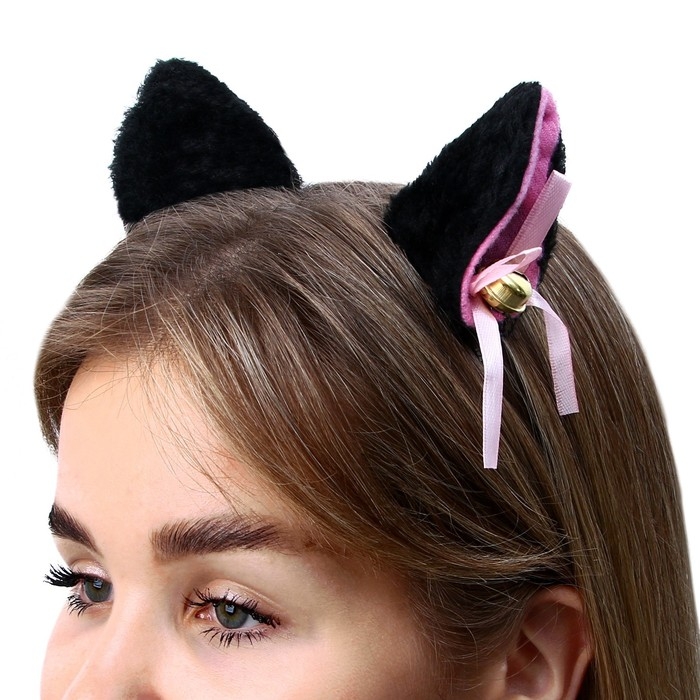 Заколки для волос ушки &laquo;Милашка&raquo;, 2 шт, 6 х 7 х 3 см