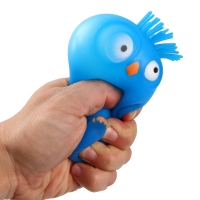 Мяч детский резиновый ёжка световой &laquo;Пингвинчик&raquo;, цвета МИКС , в шоубоксе