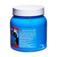 Гуашь банка 220 мл, ЗХК "Цветик", голубая, 3023513 Гуашь банка 220 мл, ЗХК "Цветик", голубая, 3023513