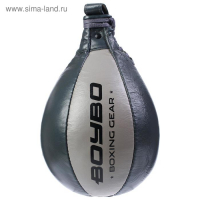 Груша пневматическая BoyBo, кожа, цвет металлик Груша пневматическая BoyBo, кожа, цвет металлик