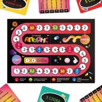 Настольная игра на объяснение слов &laquo;Весёлый альянс&raquo;, 135 карт, игровое поле, песочные часы, 6 фишек, 18+