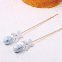 Набор пасхальных топперов «Ангелочки», 2 шт., МИКС Набор пасхальных топперов «Ангелочки», 2 шт., МИКС