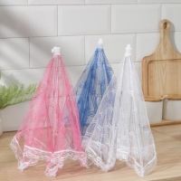 Сетка для продуктов защитная «Квадрат», 35×35 см, цвет МИКС Сетка для продуктов защитная «Квадрат», 35×35 см, цвет МИКС