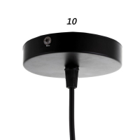 Светильник BayerLux 69954/1 E27 40Вт черный 15х15х18-118 см