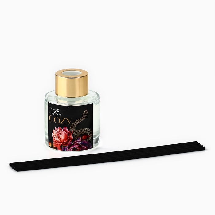 Аромадиффузор ароматический палочки &laquo;Новогодняя коллекция: Be cozy&raquo;, 50 мл, аромат лаванда