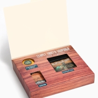 Набор &laquo;Здоровья и благополучия&raquo;: кедровый орех в сосновом сиропе 25 г., бальзам 100 мл., кедрокофе 50 г.