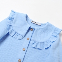 Рубашка детская KAFTAN, р. 34 (122-128), голубой