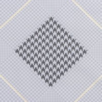 Клеёнка на стол &laquo;Гусиная лапка&raquo;, на тканевой основе, рулон 20 метров, ширина 137 см