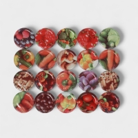 Набор крышек ТО-66 мм &laquo;Элитная&raquo;, металл, лак, цвет МИКС (1 упак.=20шт)