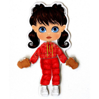 Магнитная игра &laquo;Одевашки. Вероника&raquo;