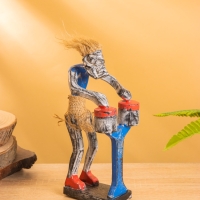 Сувенир &laquo;Абориген барабанщик&raquo;, 9&times;9&times;21 см, дерево