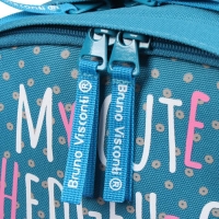 Рюкзак школьный Bruno Visconti "Ёжик", 40 х 30 х 19 см, эргономичная спинка, пенал в подарок