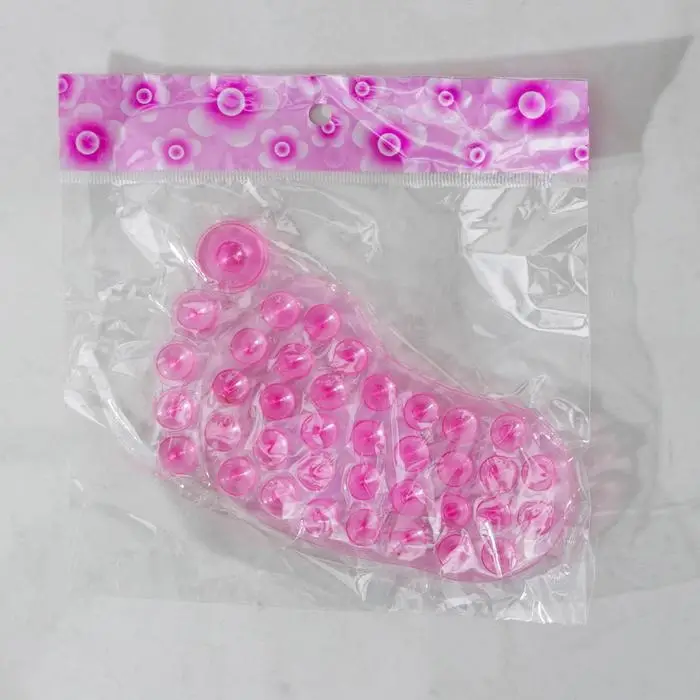 Мини-коврик для ванны &laquo;Нога&raquo;, 7.5&times;12 см, МИКС