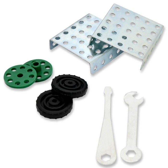 Конструктор металлический &laquo;10К&raquo; для уроков труда №1, 130 деталей