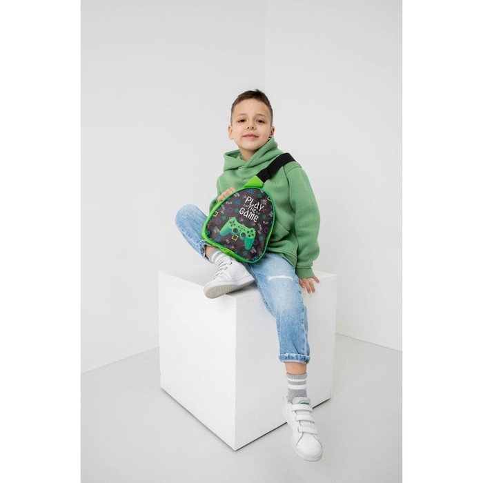 Рюкзак детский через плечо для мальчика &laquo;Джойстик&raquo;, 23х20,5 см