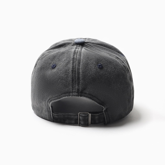 Кепка мужская MINAKU, цвет серый/синий, р-р 56-58