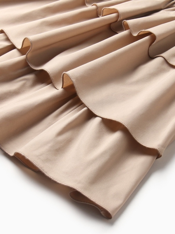 Платье для девочки MINAKU цвет бежевый, рост 134 см Платье для девочки MINAKU цвет бежевый, рост 134 см