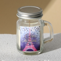 Свеча в банке &laquo;Следуй за мечтой&raquo;, аромат ваниль