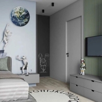 Часы настенные "Terra", планета Земля, интерьерные, плавный ход, d-33,5 см