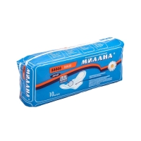 Прокладки женские гигиенические, Милана, Макси Драй, 10 шт
