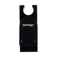 Смеситель для биде Accoona A3290F-4, с гигиеническим душем, настенный, черный