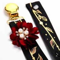 Держатель для соски - пустышки &laquo;Little queen&raquo;, на ленте