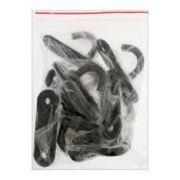 Кронштейн ТУНДРА для крепления тросов 4 см, цвет черный Кронштейн ТУНДРА для крепления тросов 4 см, цвет черный