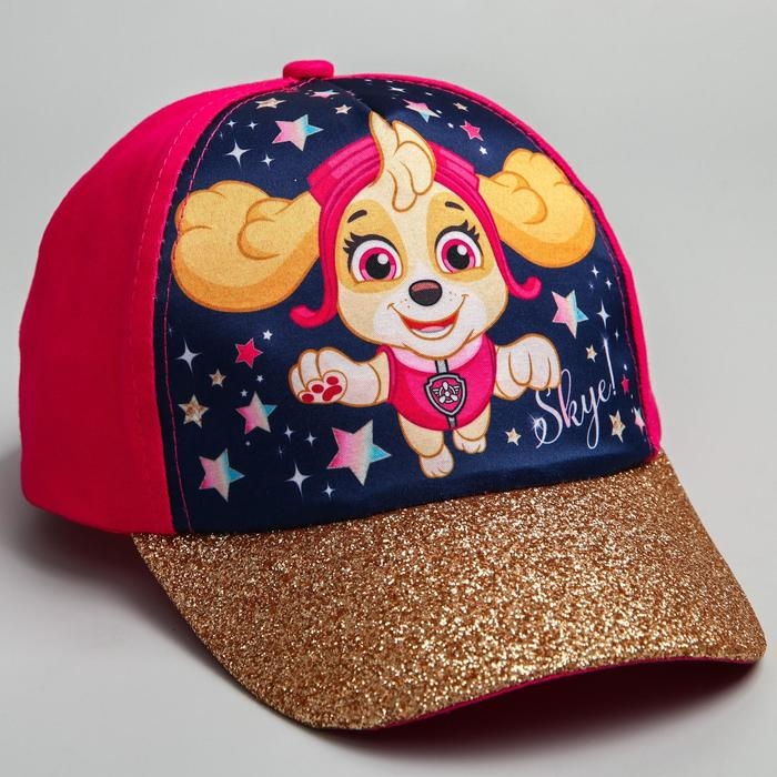 Кепка детская для девочки, размер 52-56, Щенячий патруль Кепка детская для девочки, размер 52-56, Щенячий патруль