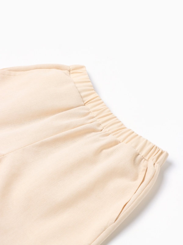 Пижама (рубашка и шорты) для мальчика MINAKU: Home collection, цвет бежевый, рост 146 см Пижама (рубашка и шорты) для мальчика MINAKU: Home collection, цвет бежевый, рост 146 см