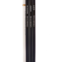 Набор художественный для рисования, бежевый  пенал-скрутка