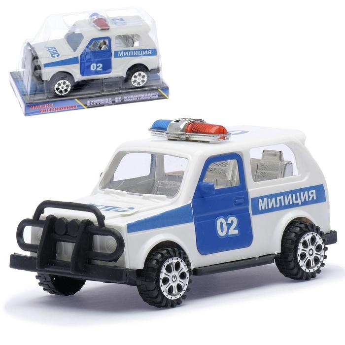 Машина инерционная &laquo;Милиция&raquo;, открываются двери