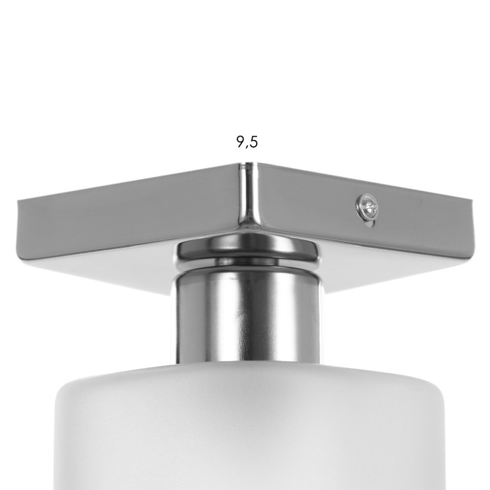 Светильник 91309/1 E27 40Вт хром 12х12х17 см