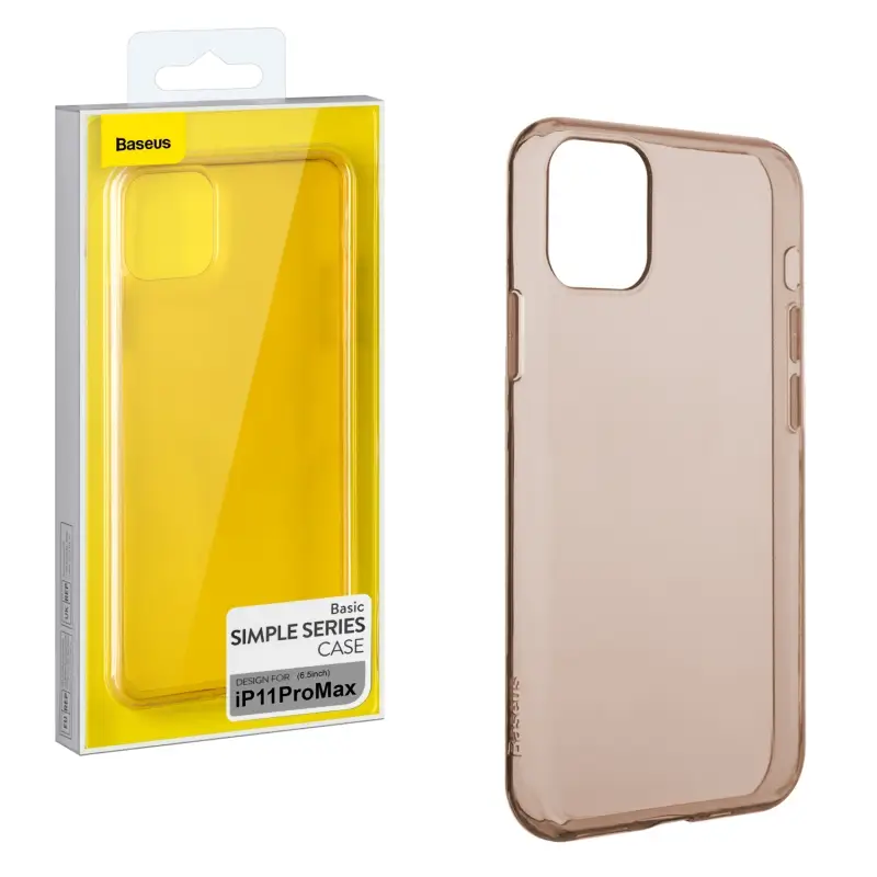 Чехол iPh 11 Pro MAX Simple Series Baseus Gold