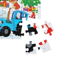 Термостакан с пазлом «Синий трактор: Новый год в городе», 54 элемента, 250 мл Термостакан с пазлом «Синий трактор: Новый год в городе», 54 элемента, 250 мл