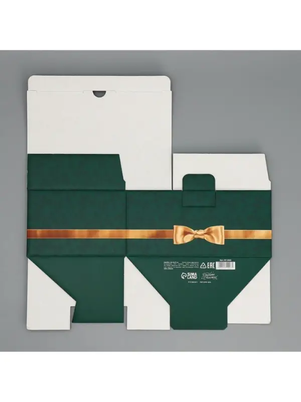 Коробка подарочная сборная, упаковка, &laquo;Дорогому учителю&raquo;, 22 х 15 х 10 см