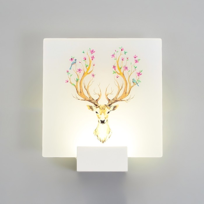 Бра "Король леса" LED 6Вт 4000К белый 24х6х24 см