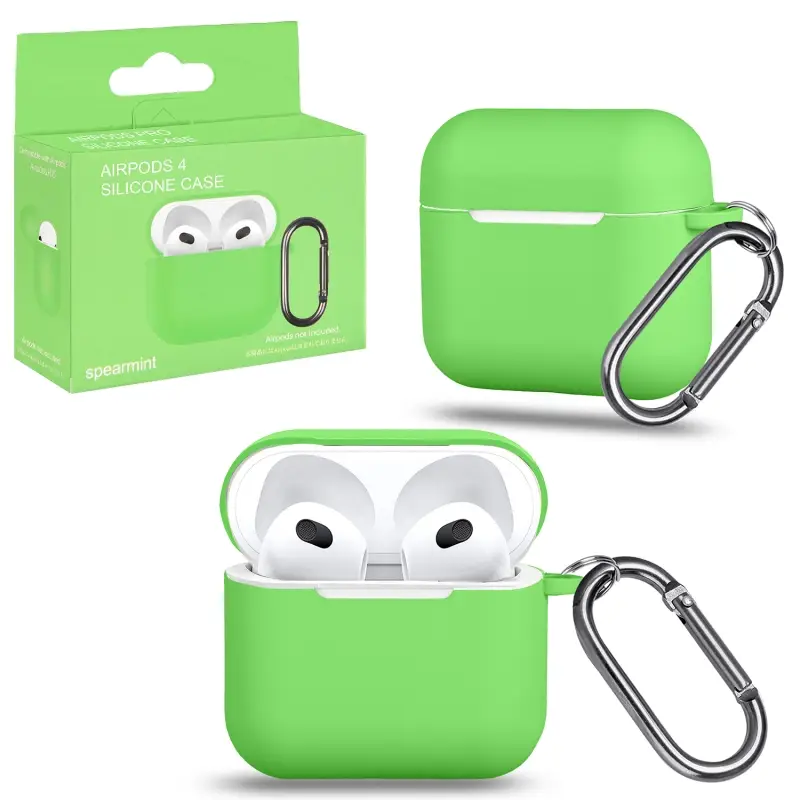 Чехол APods 4 с карабином №20 spearmint