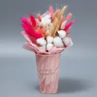 Стакан для цветов &laquo;Перья&raquo;, 350 мл