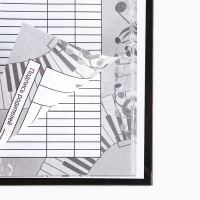 Дневник для музыкальной школы твердая обложка 40 л. &laquo;Наушники&raquo;