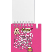 Блокнот 9 х 10,4 см и мини-ручка "Котики"