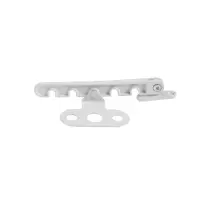 Ограничитель открывания для окна ТУНДРА, металлическая гребенка, 5-ти позиционная, 5 шт