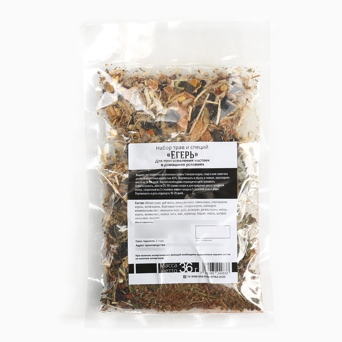 Специи для приготовления настойки «Егерь ликёр» Специи для приготовления настойки «Егерь ликёр»